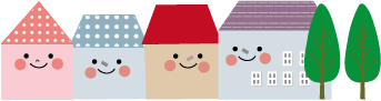 街並み　イラスト