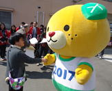 就労継続　イベント　着ぐるみ　写真